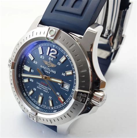 breitling colt a17388 blau|Breitling a17380.